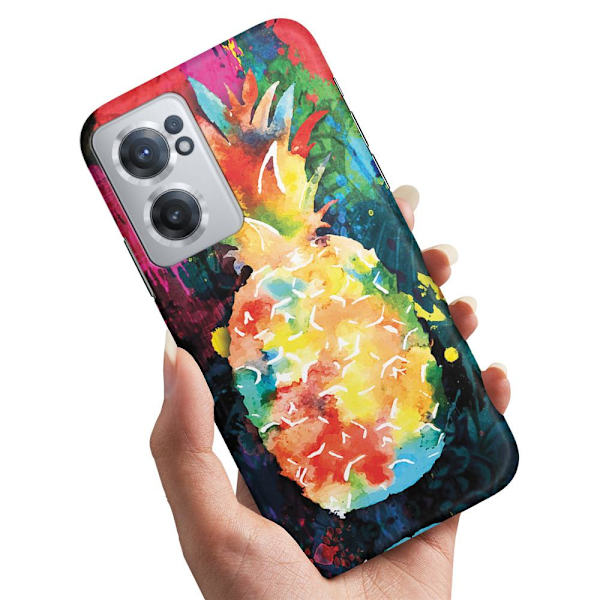 OnePlus Nord CE 2 5G - Deksel/Mobildeksel Regnbue Ananas