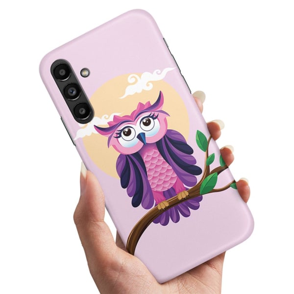 Samsung Galaxy A13 5G/A04s - Kuoret/Suojakuori Kaunis Pöllö