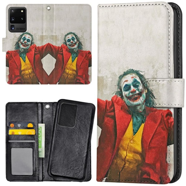 Samsung Galaxy S20 Ultra - Plånboksfodral/Skal Joker multifärg