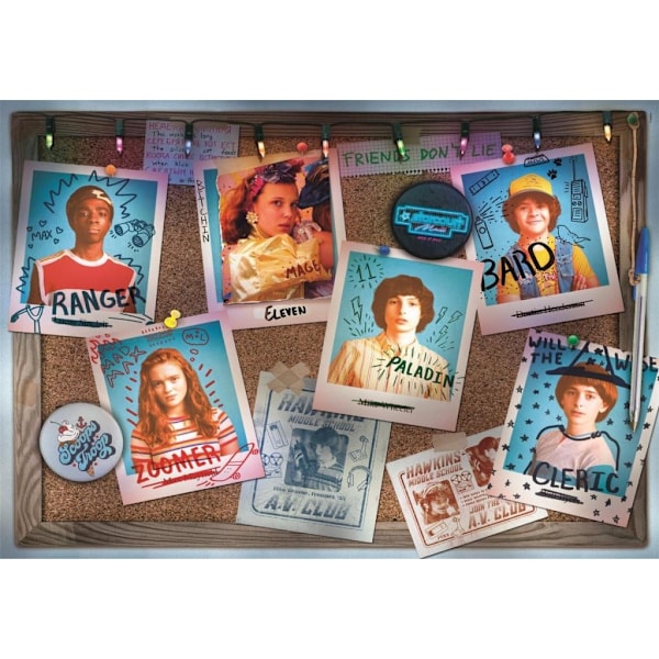 Stranger Things 1000-bitars Clementoni pussel