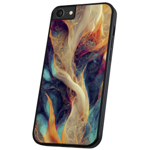 iPhone 16e/17e - Deksel/Mobildeksel Abstrakt Mønster