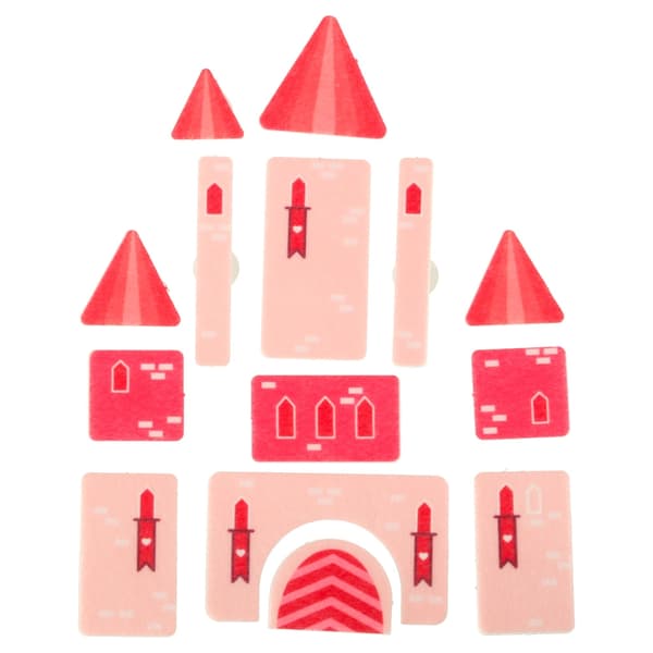 Montessori ryggsäck aktivitetsbräda rosa