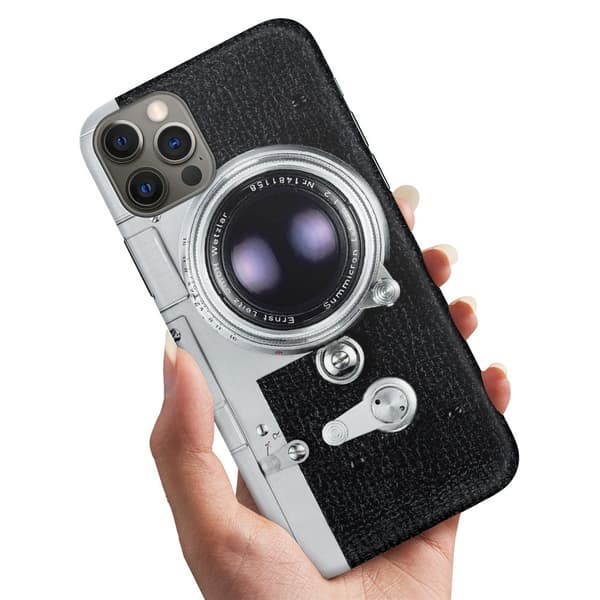 Skal / Mobilskal till iPhone 16 Pro Max - Retro Kamera