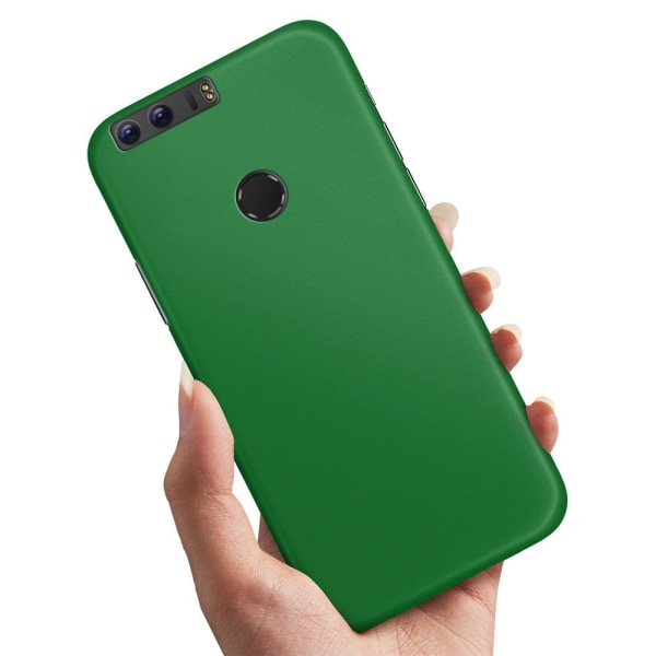 Huawei Honor 8 - Cover/Mobilcover Grøn Green
