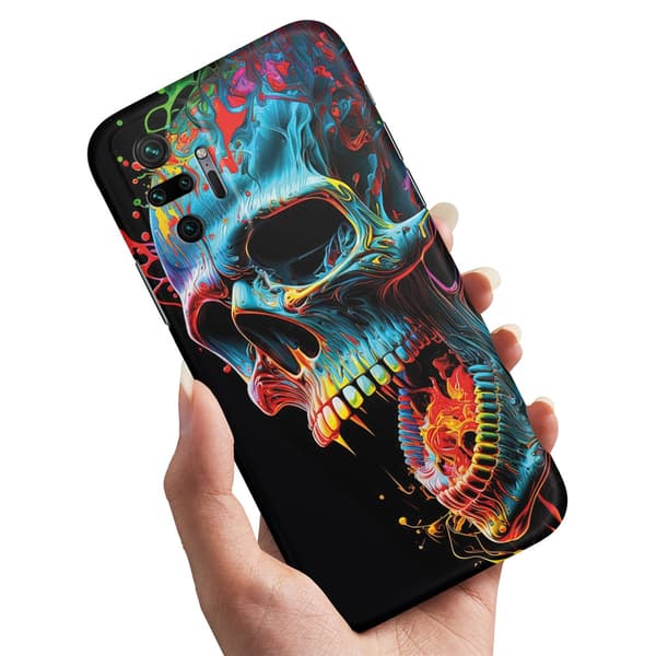 Deksel / Mobildeksel til Xiaomi Redmi Note 10 Pro - Skull