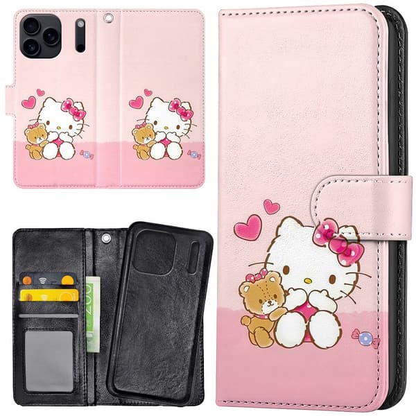 iPhone 17 Pro - Lommebok Deksel Kitty