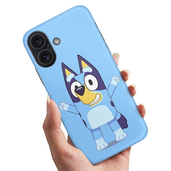 Deksel / Mobildeksel til iPhone 16 Plus - Bluey