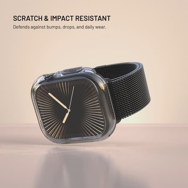 FIXED PURE Skyddsfodral och glas för Apple Watch 42 mm