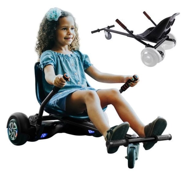 Hoverkart - Sits till Hoverboard - Vagn - med Justering