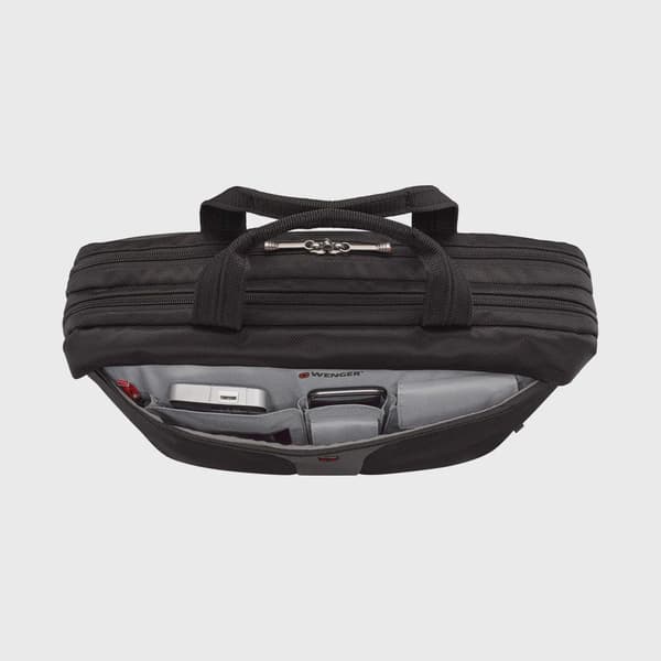 Wenger Legacy 17" Slim Datorväska Grå/Svart