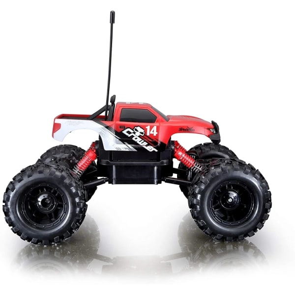 Radiostyrt Off-Road Bil / Rock Crawler – RC Red