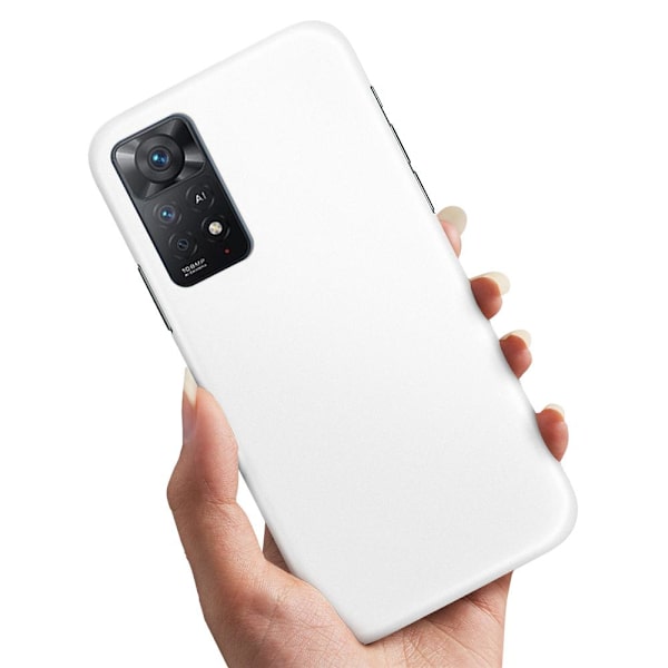 Deksel / Mobildeksel til Xiaomi Redmi Note 11 - Hvit
