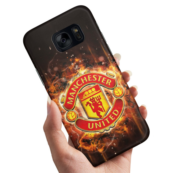 Samsung Galaxy S7 Edge - Cover/Mobilcover Manchester United