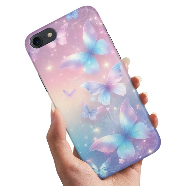 iPhone 5/5S/SE - Cover/Mobilcover Butterflies
