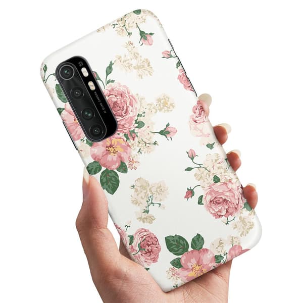 Skal / Mobilskal till Xiaomi Mi Note 10 Lite - Retro Blommor