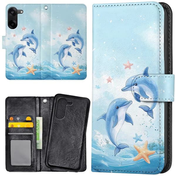 OnePlus Nord CE5 - Lommebok Deksel Dolphins