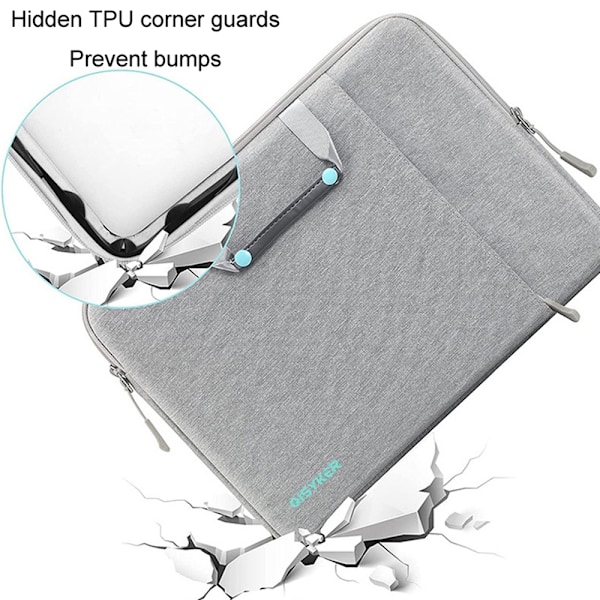 Datorfodral / Datorväska - Fodral till Laptop LightGrey 14-15.4" (Ljusgrå)