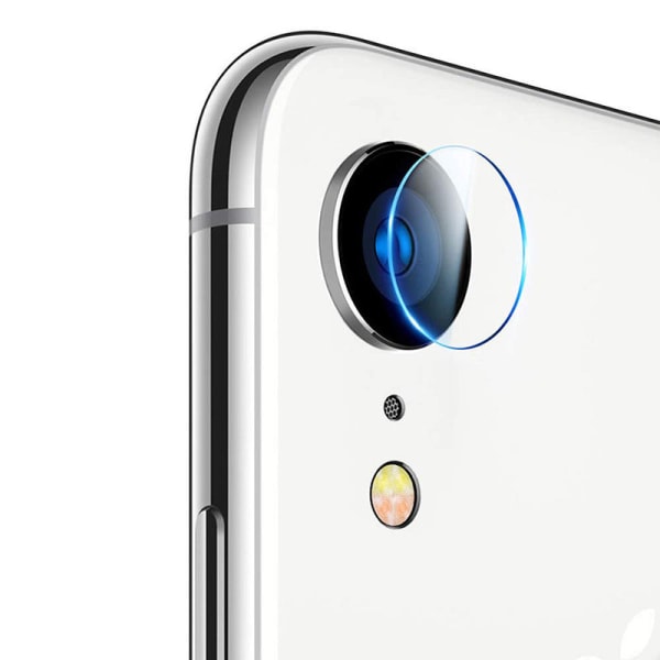 2 stk iPhone XR - Skærmbeskytter Kamera - Hærdet Glas Transparent