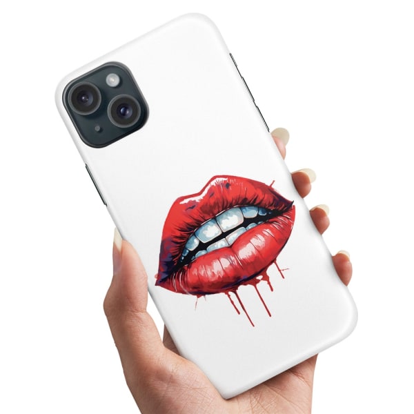 iPhone 15 Plus - Cover/Mobilcover Lips