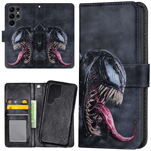 Samsung Galaxy S25 Ultra - Plånboksfodral/Skal Venom