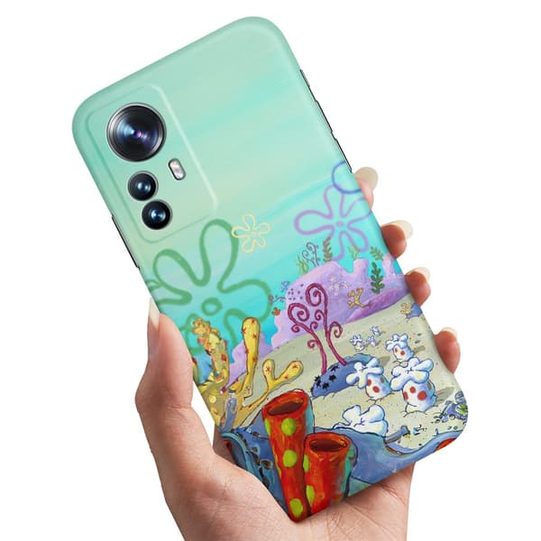 Deksel / Mobildeksel til Xiaomi 12T / 12T Pro - Svampebob
