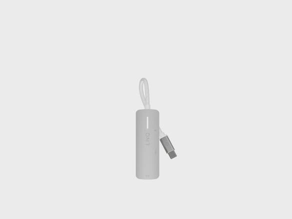Linq 3in1 USB-C Multiport Hub Aluminiumgrå