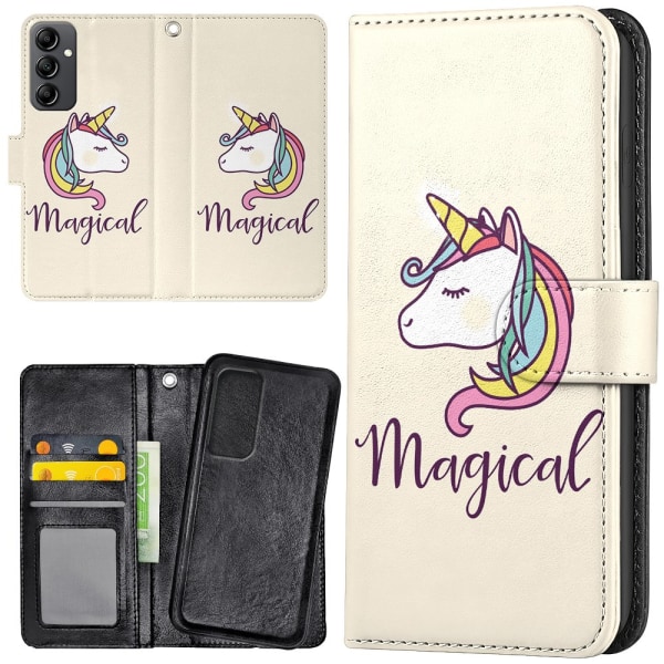 Samsung Galaxy S24 Plus - Mobilcover/Etui Cover Magisk Pony