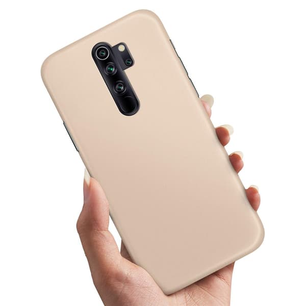 Deksel / Mobildeksel til Xiaomi Redmi Note 8 Pro - Beige Beige