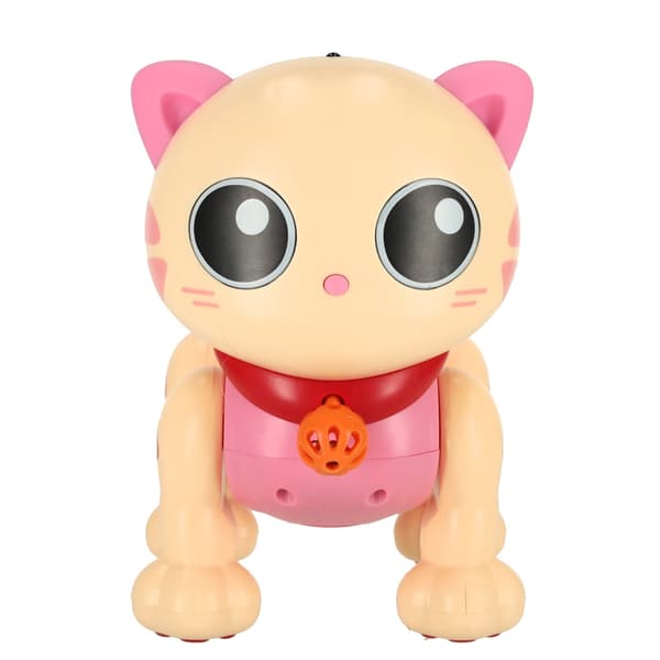 Interaktiv Robot Katt Pink