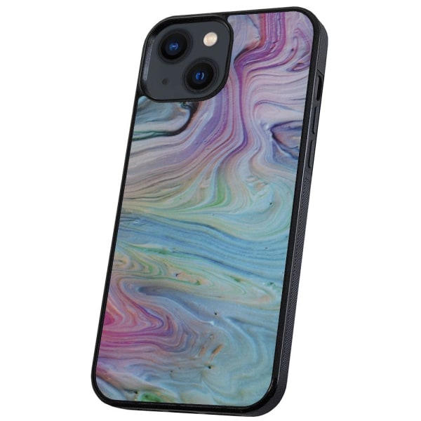 iPhone 13 - Skal/Mobilskal Målarfärg Mönster multifärg