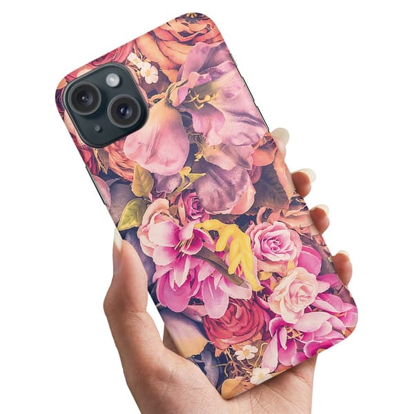 Kuoret / Suojakuoret iPhone 15 - Roses