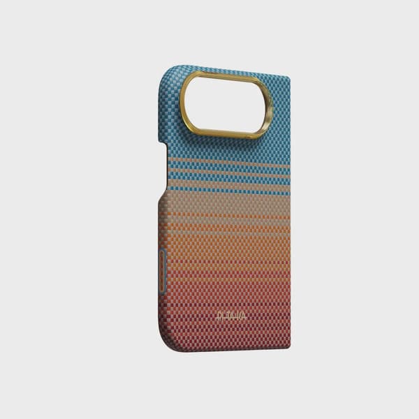 Pitaka Edge MagSafe Bak Fodral iPhone Duo Sunset 2.0