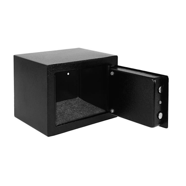 Kassaskåp med Nyckel / Säkerhetsskåp - Värdeskåp Black