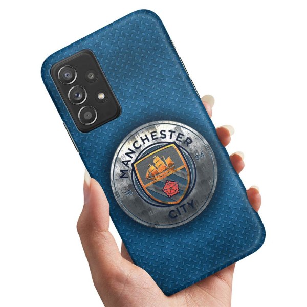 Samsung Galaxy A52/A52s 5G - Cover/Mobilcover Manchester City Multicolor