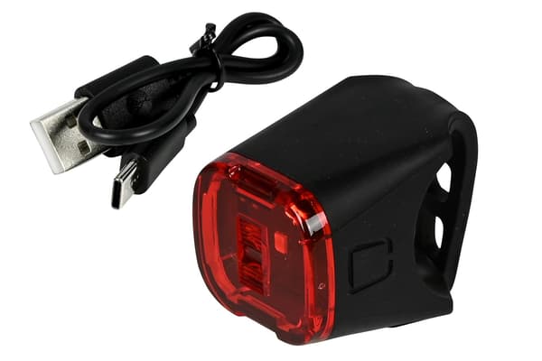 Cykellampa LED USB (bak)