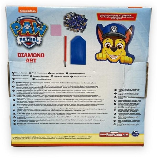 Diamond Painting Paw Patrol - Diamantmaling for Barn Chase