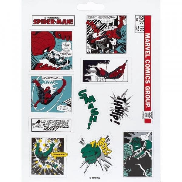 23-Pak - Marvel Køleskabsmagneter - Spider-man, Iron Man m.m. Multicolor