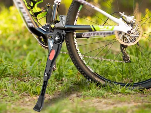 Cykelstöd justerbart - Aluminium sidostöd bak