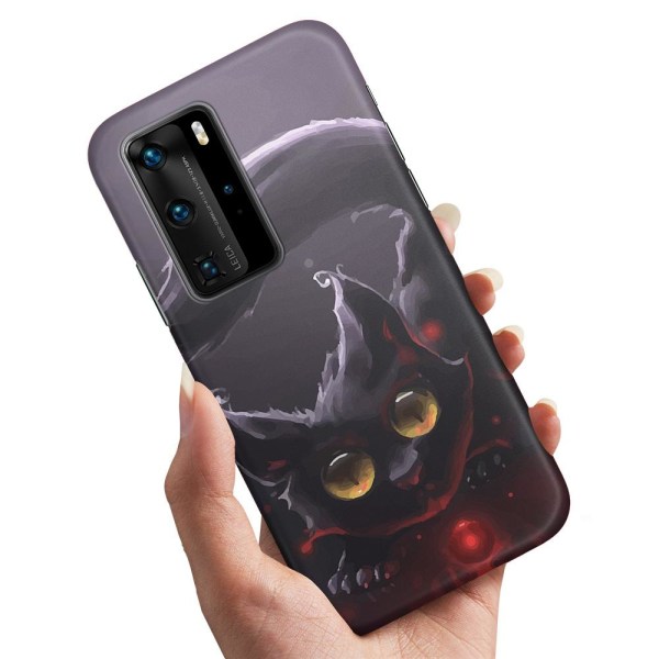 Huawei P40 - Cover/Mobilcover Sort Kat