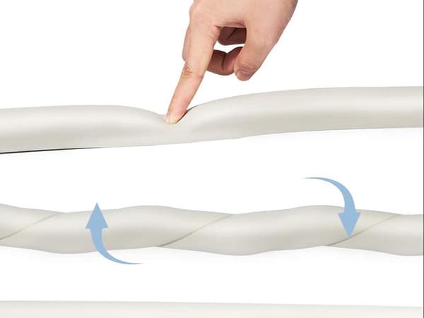 Skumtejp för möbler 2m Vit