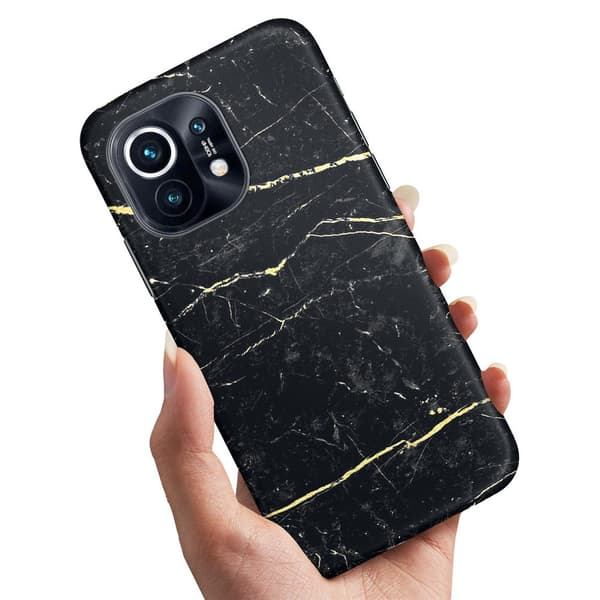 Cover / Mobilcover til Xiaomi Mi 11 - Marmor Multicolor