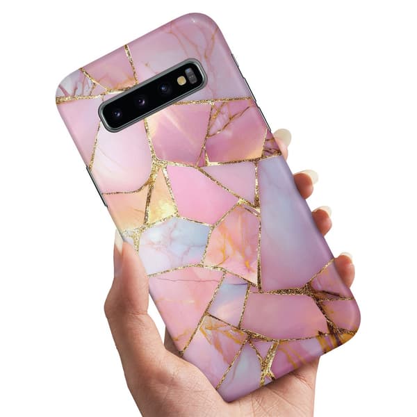 Deksel / Mobildeksel til Samsung Galaxy S10 Plus - Abstract