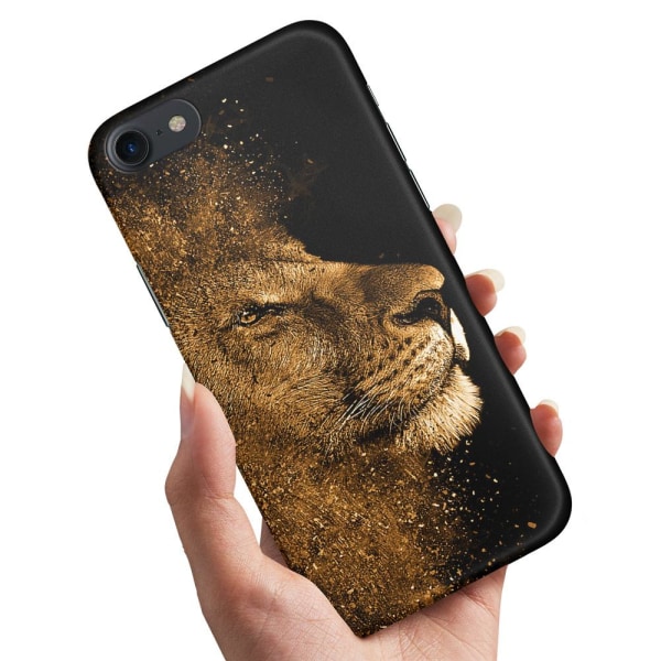 iPhone 7/8/SE - Deksel/Mobildeksel Lion