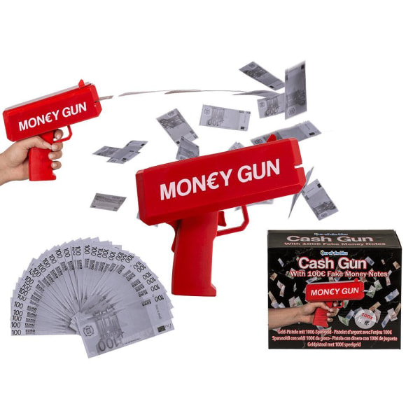 Money Gun - Ampuu seteleitä - Gun Red