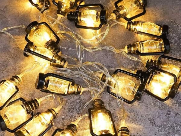 Solcellsslinga LED lyktor 20-LED