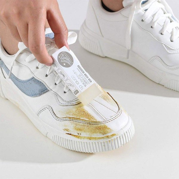 Viskelæder til sko - Rens dine sneakers White bef7 | White | 33 | Fyndiq