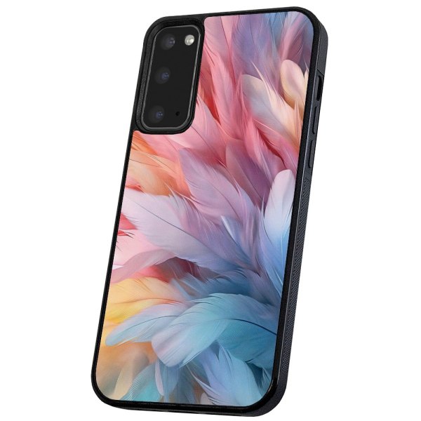 Samsung Galaxy S10 - Cover/Mobilcover Feathers