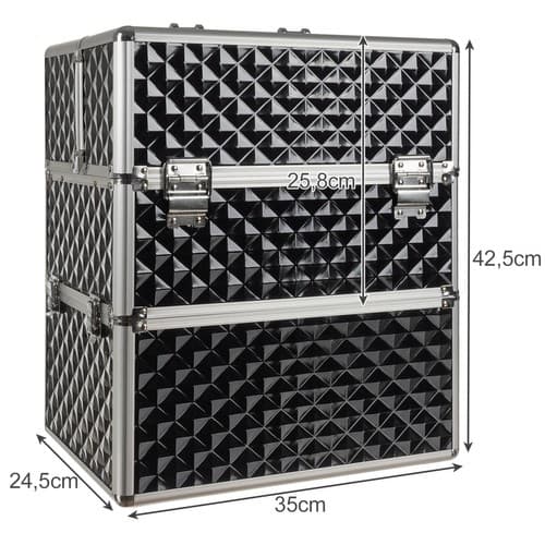 Stor Makeup Taske - Makeupboks / Makeup Organizer – Makeupopbevaring