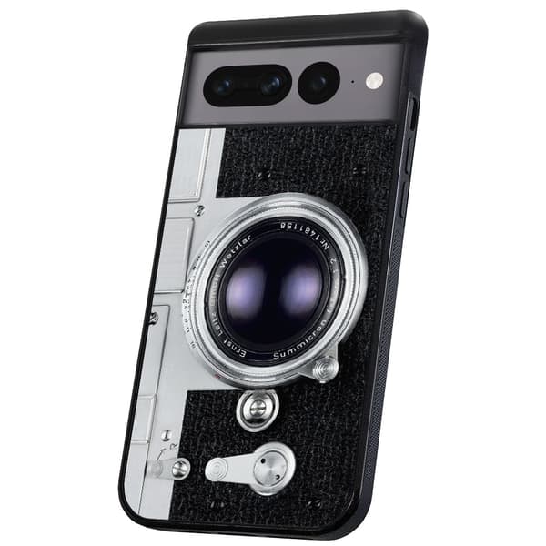 Google Pixel 9/9 Pro - Skal/Mobilskal Retro Kamera