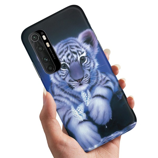 Xiaomi Mi Note 10 Lite - Skal/Mobilskal Tigerunge